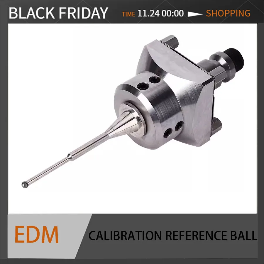 

EDM calibration reference ball for high-precision centering device of tungsten steel ball center bar in spark machine