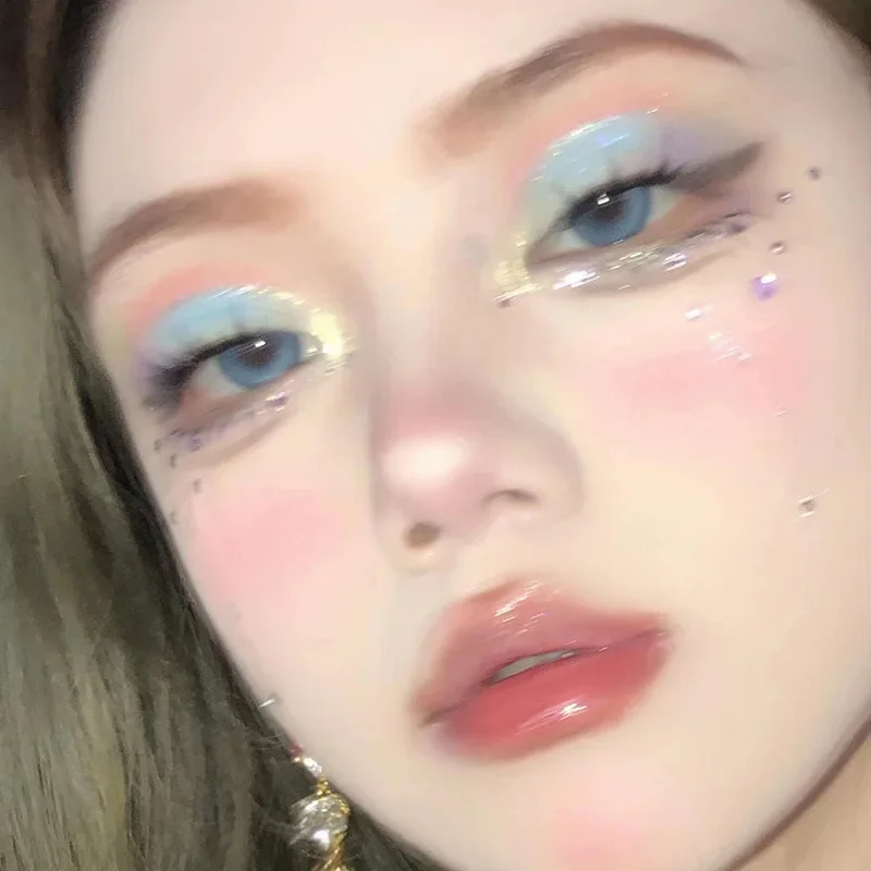 K'APEINE Palette di ombretti a 16 colori Trucco naturale leggero quotidiano Colore Gioca Cosmetici da palcoscenico Portatili per la bellezza degli occhi