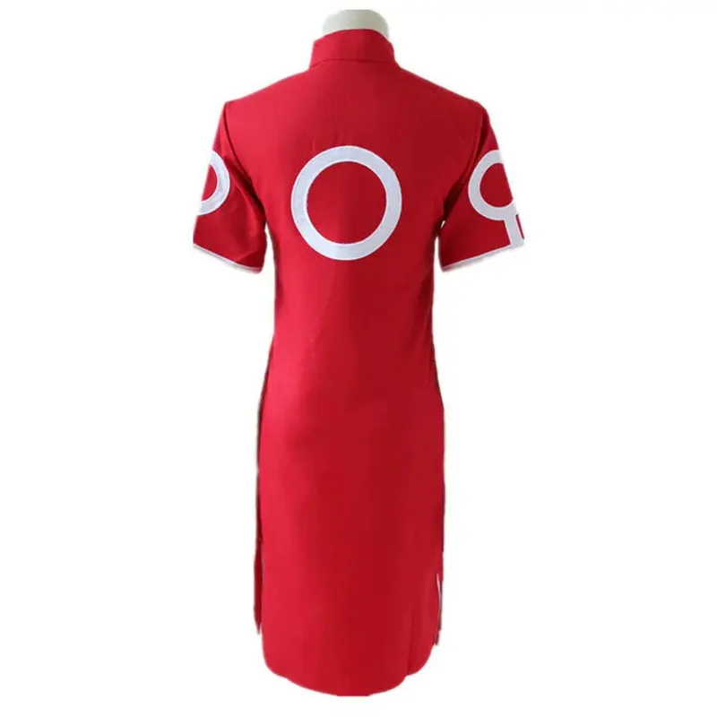 Anime Haruno Sakura Cosplay Haruno Sakura 1st Generation Cheongsam Dress Costume 2nd Generation Clothing Set Haruno Saku Costume