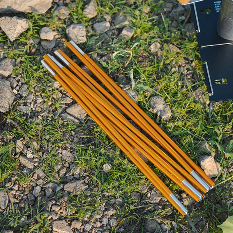 2PCS Outdoor Aluminium Alloy Tent Poles ShineTrip 8.5mm Camping Tent Bracket 3.33M 3.6M 4.05M 4.42M Aluminium Alloy Tent Poles