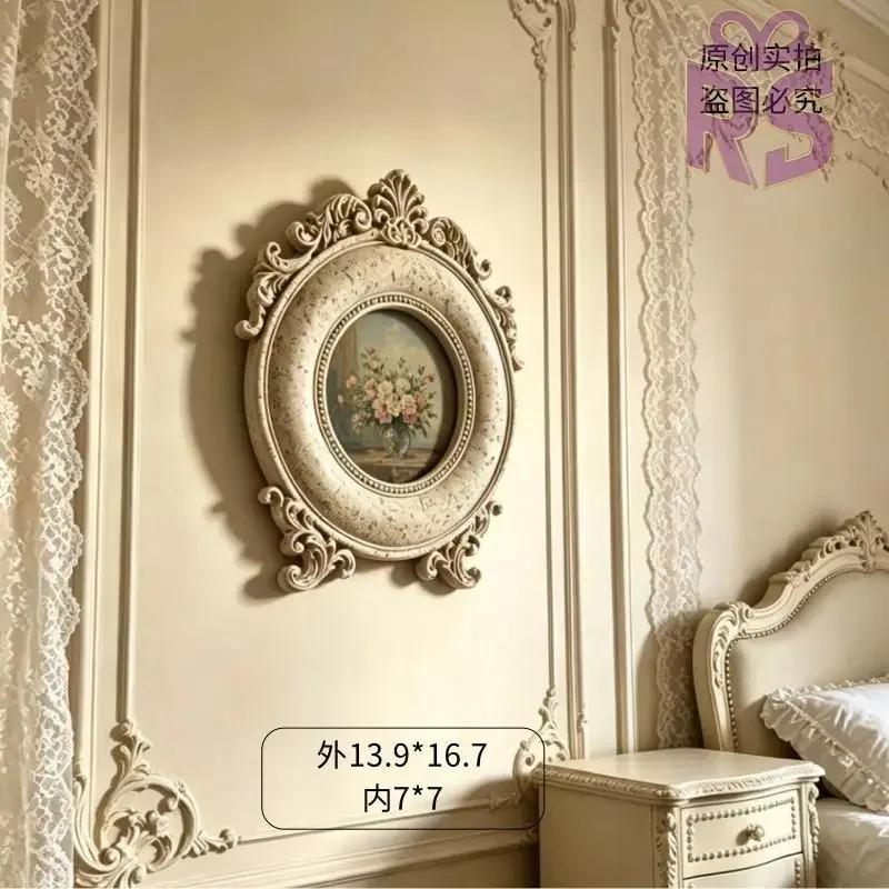 Wall Art Picture Frame Vintage French European Gallery Set Living Room Sofa Entryway Wall Hanging Bedroom Home Decor Gift