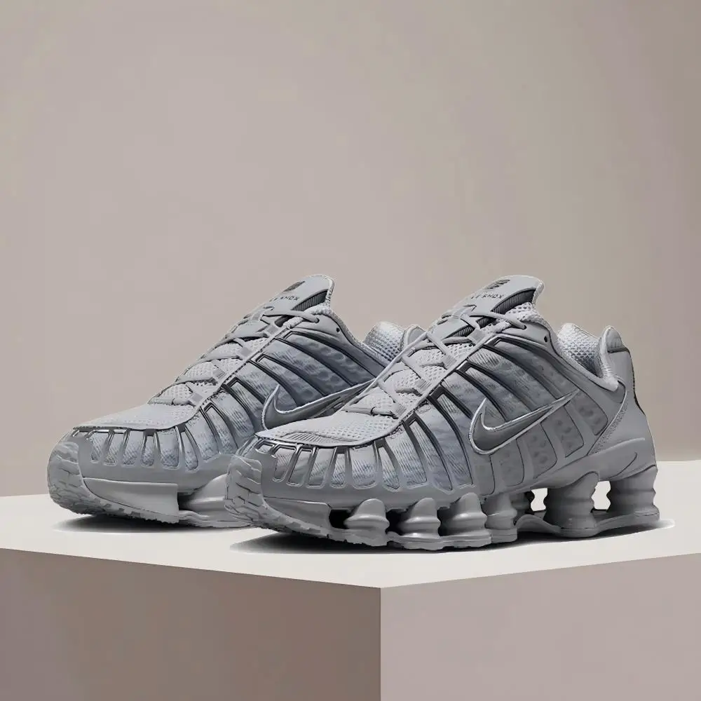 Nike SHOX TL Men's Casual Shoes Anti-slip, Durable, Stylish, Versatile, Trendy Classic Casual Running Shoes AV3595-015