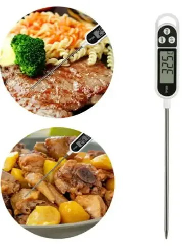 Food Thermometer TP300 Digital Kitchen Water Oil Thermometer for Meat Cooking Food Probe BBQ Electronic Oven Kitchen Tools
