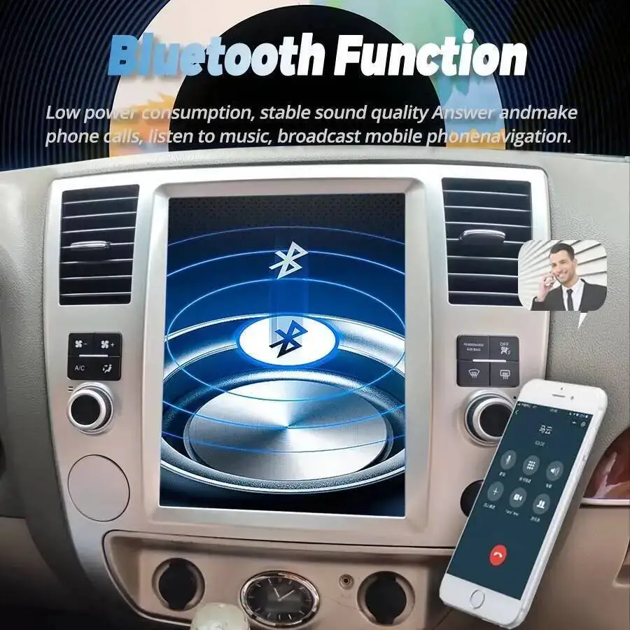 Yes Android 15 Carplay Screen Car Radio For NISSAN PATROL Armada Infiniti QX56 2009-2010 Multimedia Player WIFI GPS 8GB 256GB