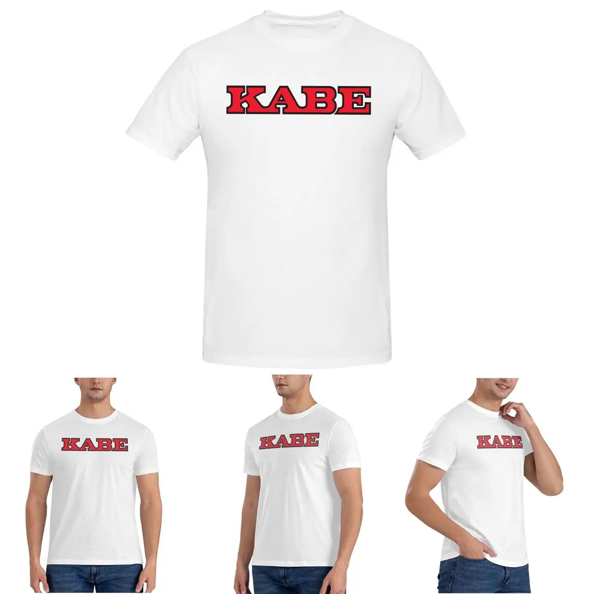 

Kabe Caravan T-Shirt for Men Cotton Oversized T Shirts Men's Tees Short Crew Neck Summer Clothes Tops S-6XL