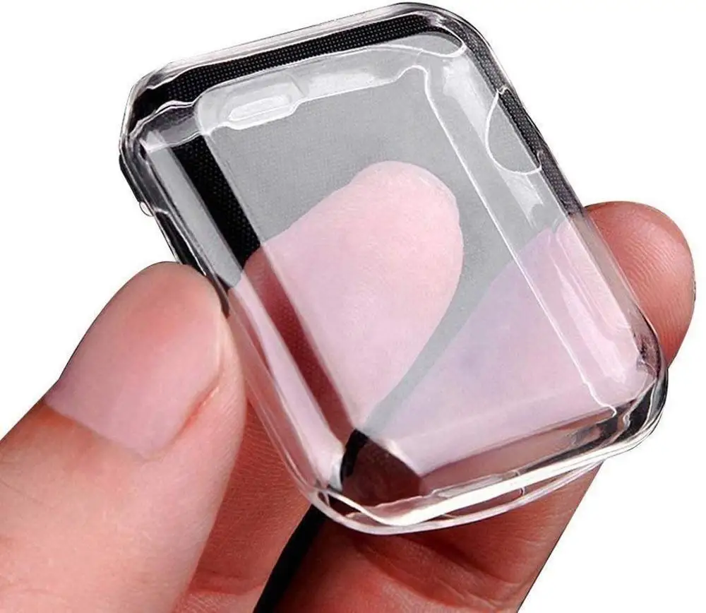 Cover for Apple Watch Ultra 9 8 7 6 SE 5 4 Screen Protector for iWatch Series 38mm 40mm 41mm 42mm 44mm 45mm 49mm Soft Clear Case