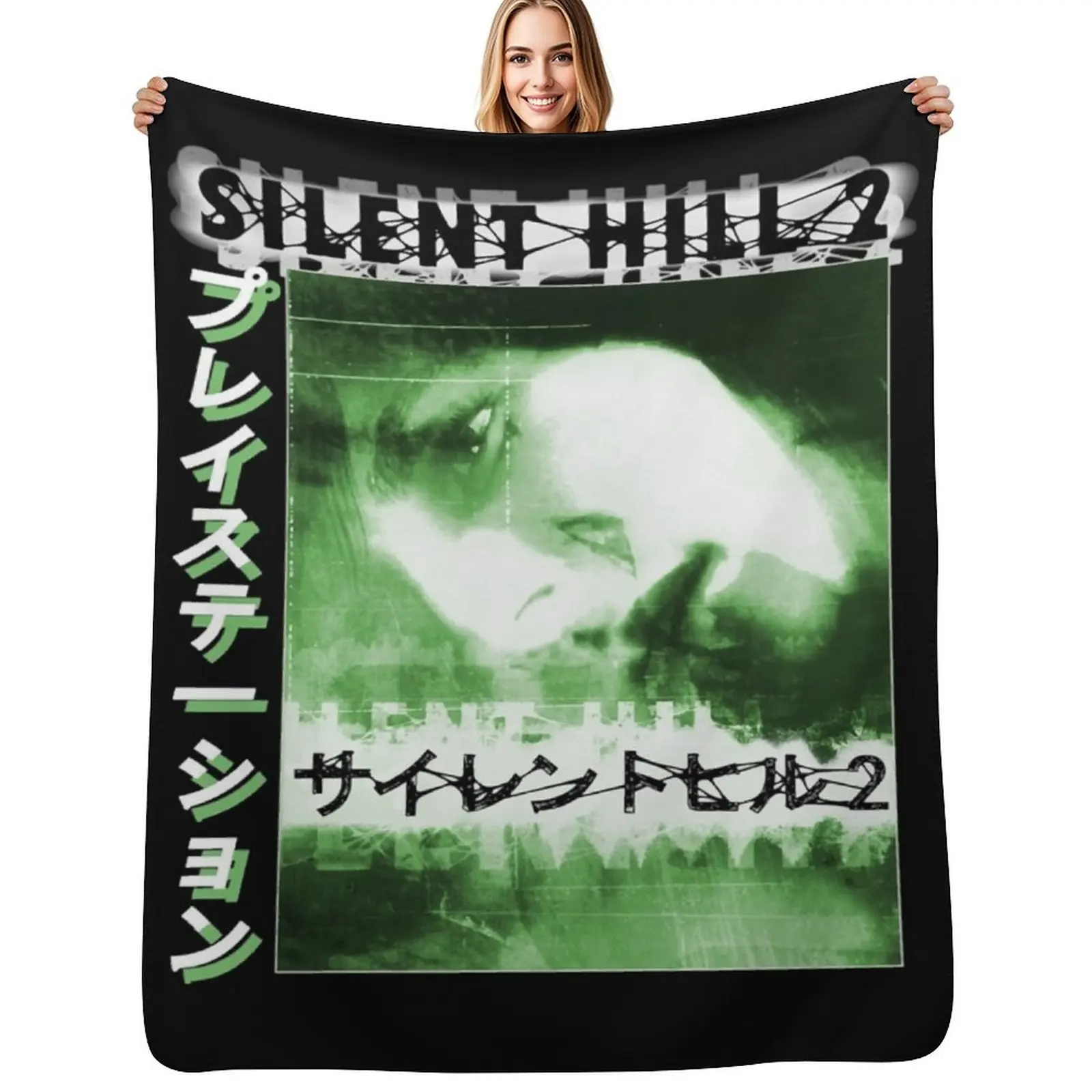 

Silent Hill 2 Classic Throw Blanket Decoratives Furry Soft Sofa Quilt Blankets