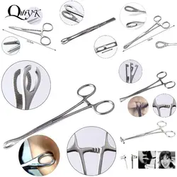 Stainless Steel Hemostatic Clamp Forceps Surgical Forceps Surgical Tool Kit Hemostat Locking Clamps Forceps Fishing Pliers