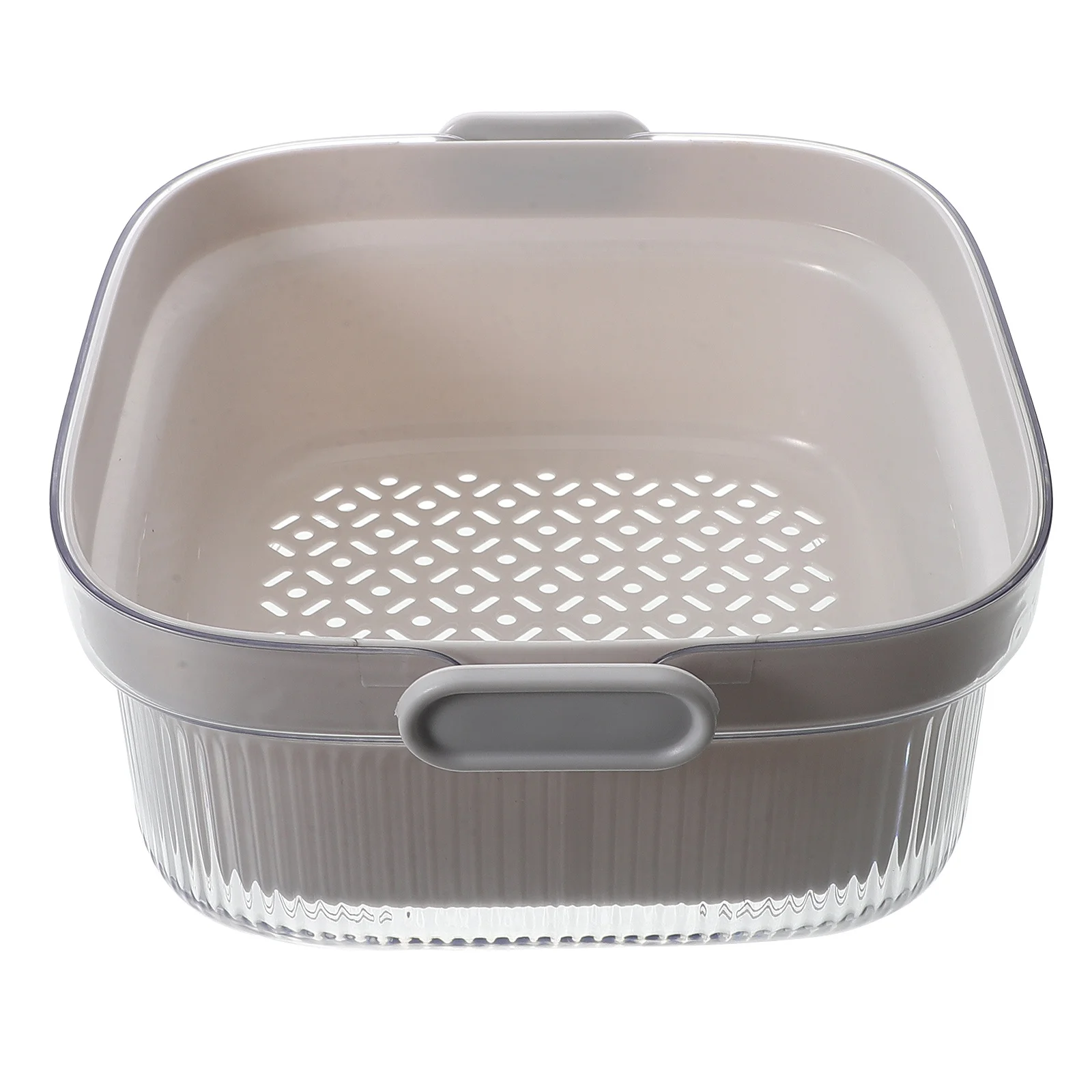 

Drainage Basket Daily Use Multifunctional Strainer Fruit Wash Draining for Kitchen Sink Bowl Fine Mesh Drainer Washer