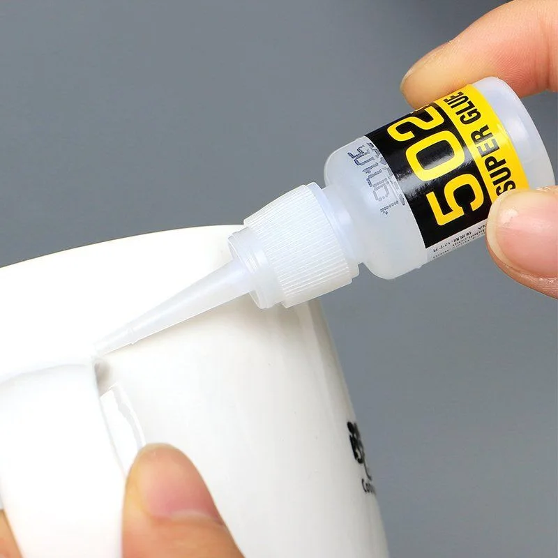 School Office Supply Deli 502 Liquid Super Glue Instant Fast Dry Adhesive Strong Repair Leather Rubber Shoes Bond Metal Wood etc