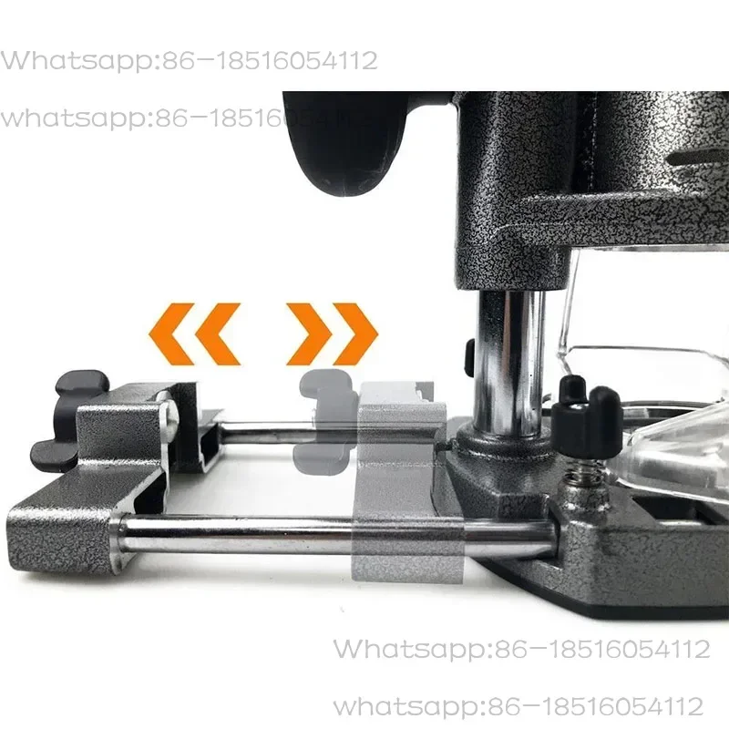 Micro trimming machine press-in double handle shield trimming machine 12-hole flip board electric wood milling base