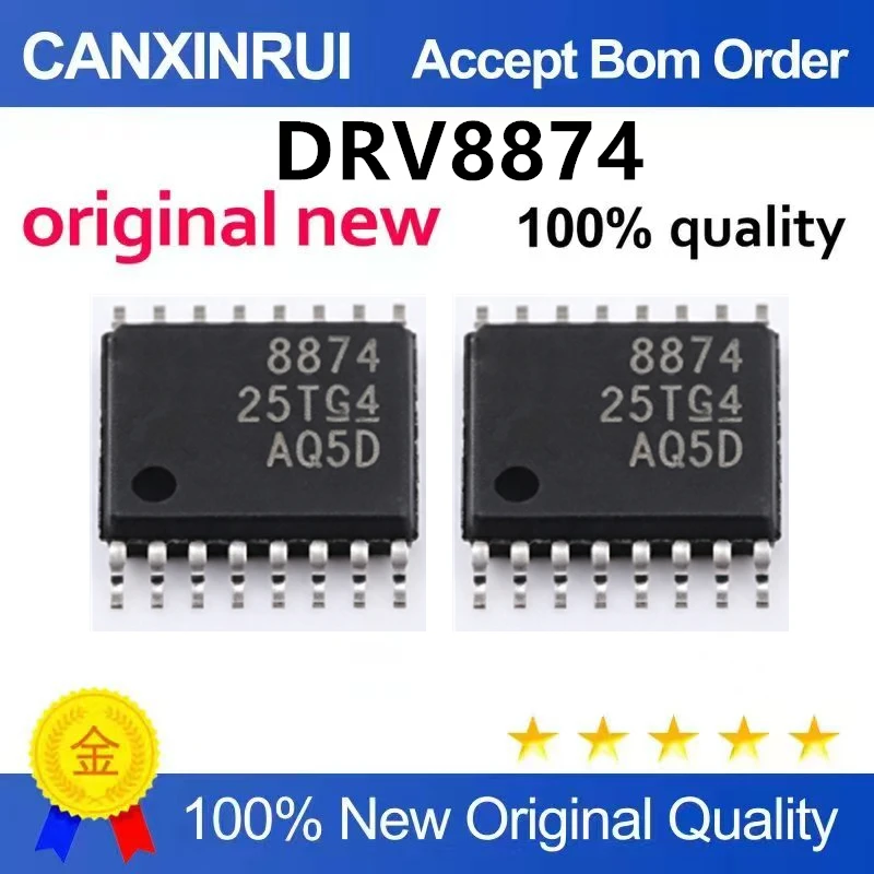 （5pcs-10pcs）New original DRV8874PWPR HTSSOP-16 motor driver with integrated current detection feedback function