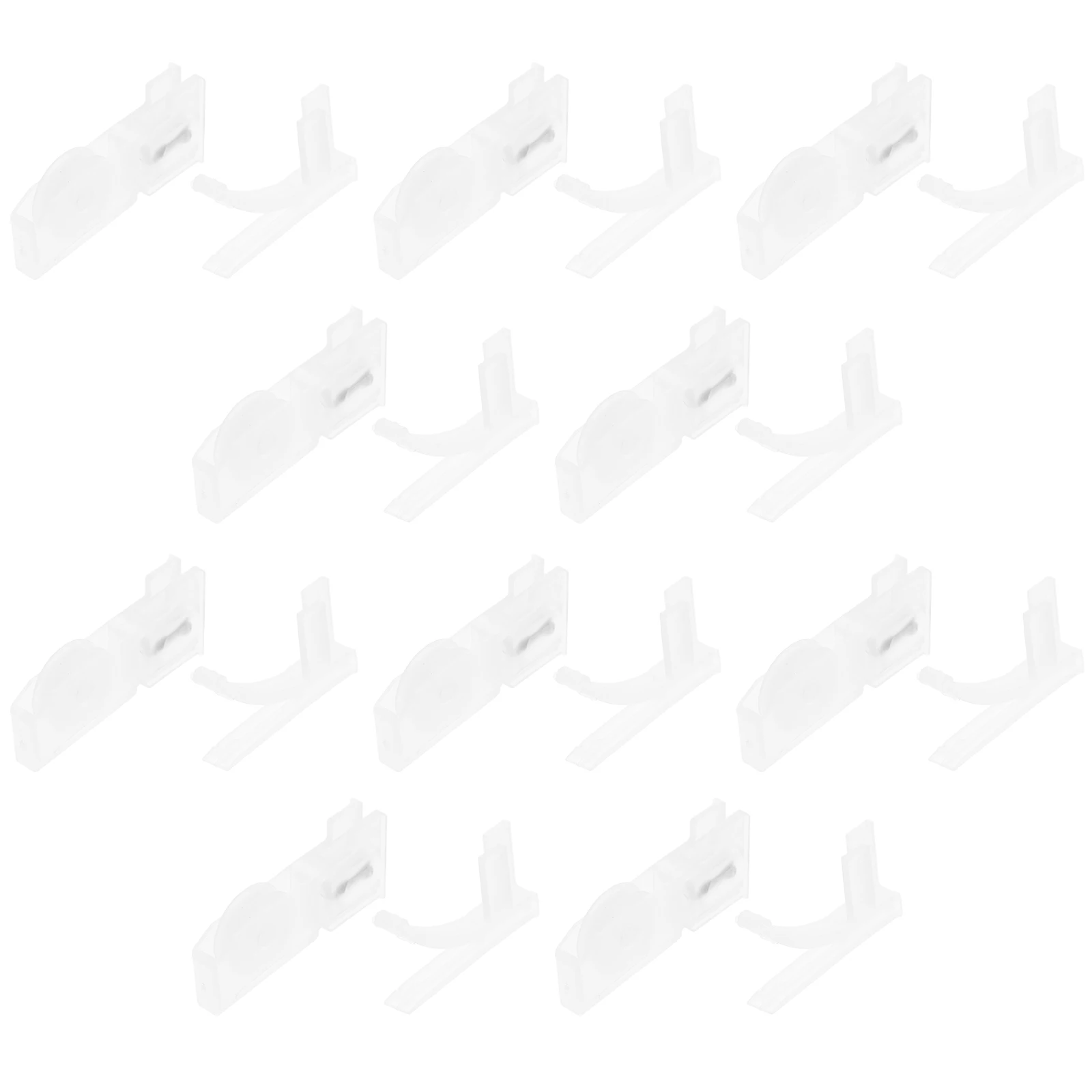 

10Pcs Screen Door Rollers PP Replacement Smooth Glide Sliding Patio Window Door Repair Kit Adjustable Height Hardware Parts