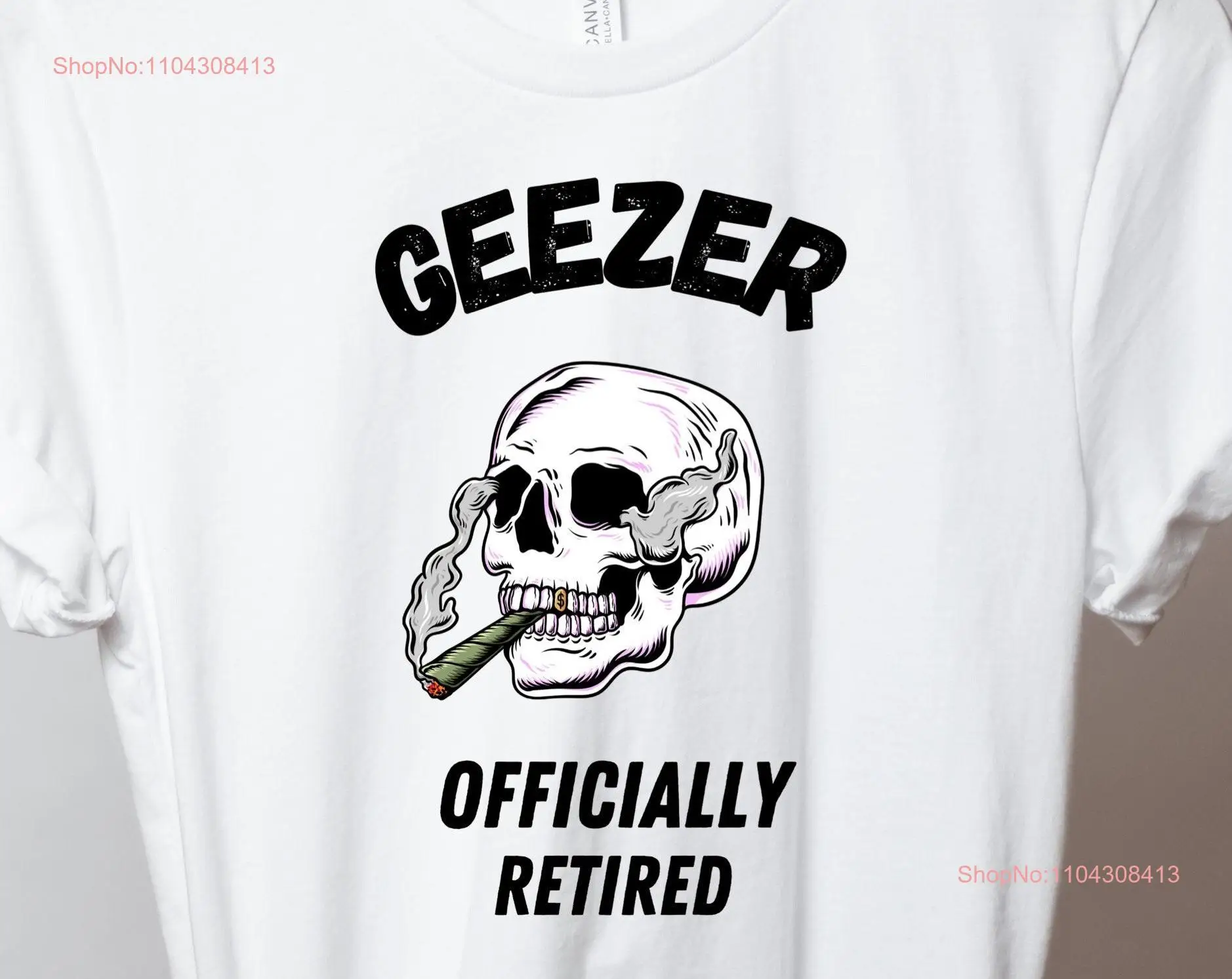 Old Man T Shirt Retirement Geezer Over the Hill Funny Birthday 55 Party  long or short sleeves