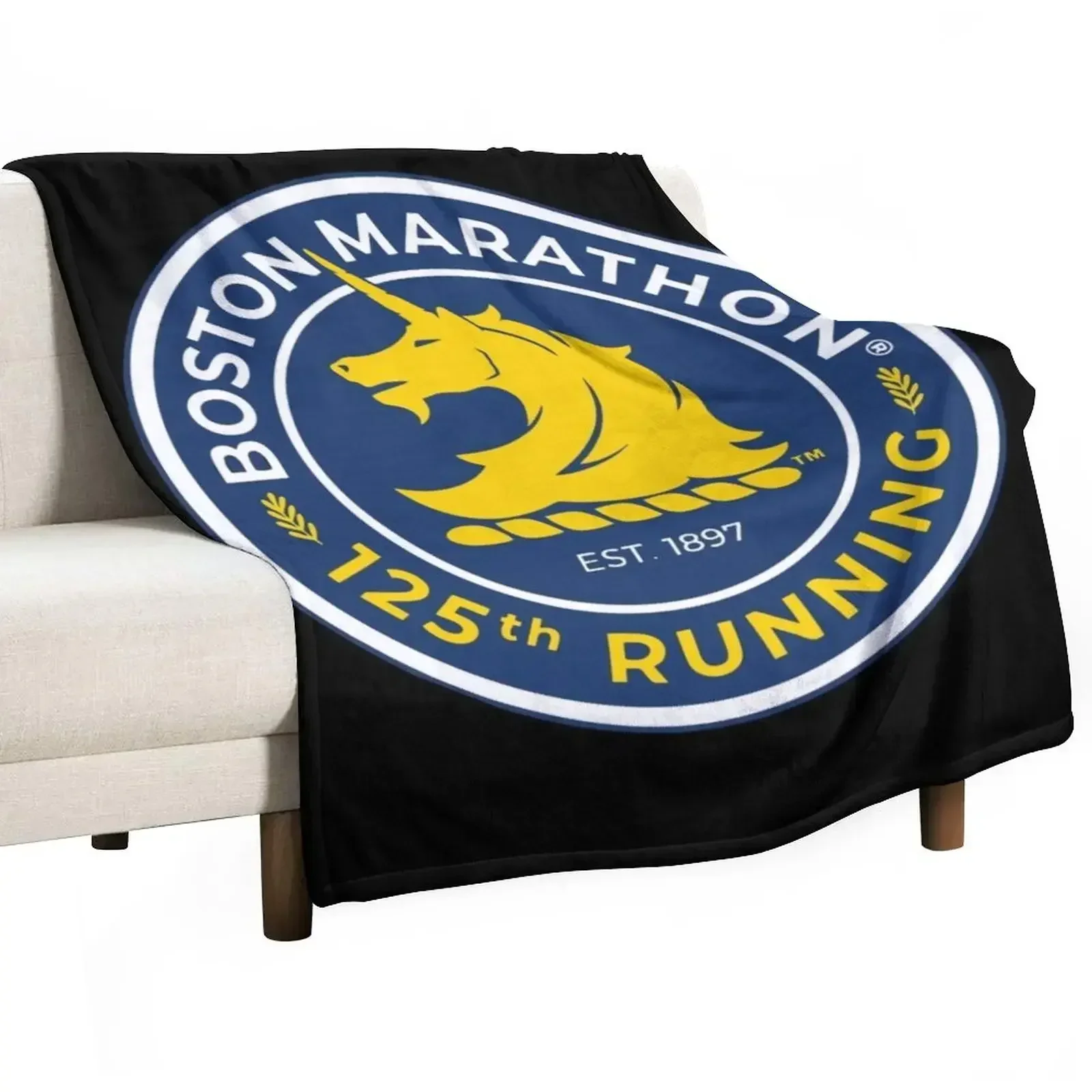 

BOSTON MARATHON Throw Blanket Cute for babies Blankets