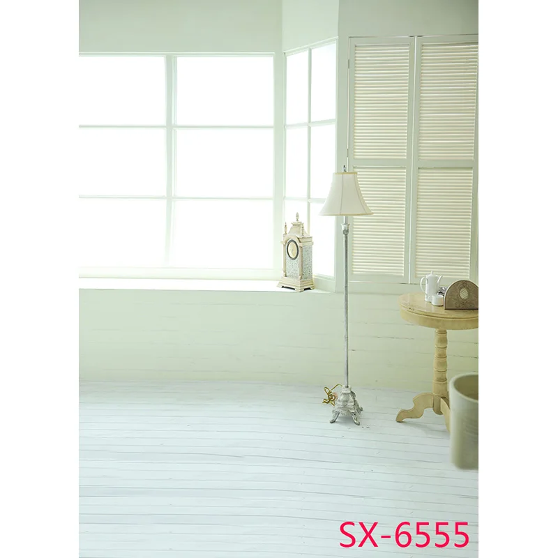 ZHISUXI Vinyl Photography Backdrops Prop Flower Wood Floor Castle Wedding Theme Photo Studio Background 2157 YXFL-64