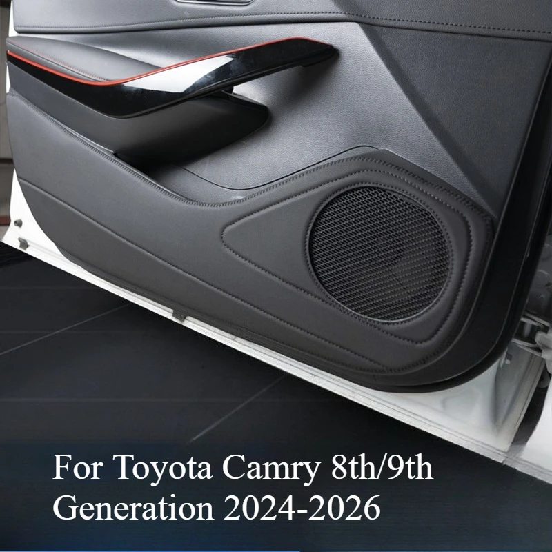 

For Toyota Camry 8th/9th Generation 2024-2026 Door Kick Pad Door Panel Protection Automobiles Interior Accessories Protective