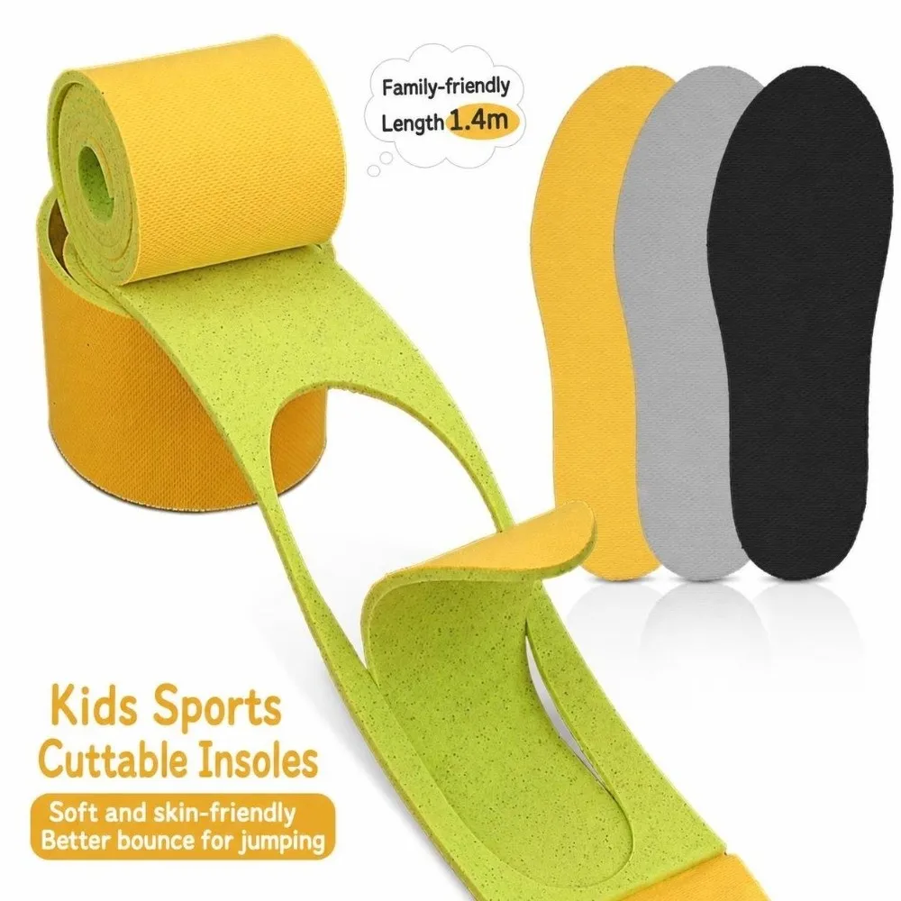 Comfortable Memory Foam Self-Cutting Insoles Breathable Free Cutting Sports Insole Shock Absorption Soft Shoe Pad