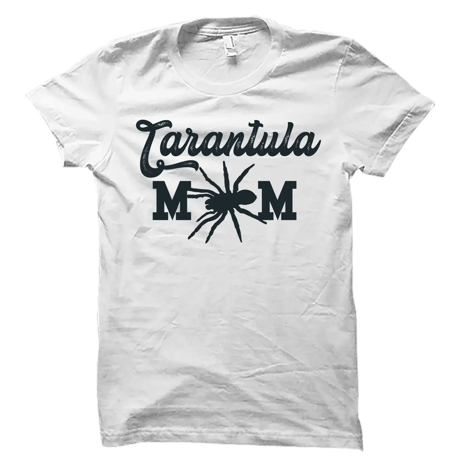 Tarantula Mom T Shirt Funny Spider Lover Cute Arachnid Pet Owner Casual  vintage Washed Stretched fashion Slightly Stylish