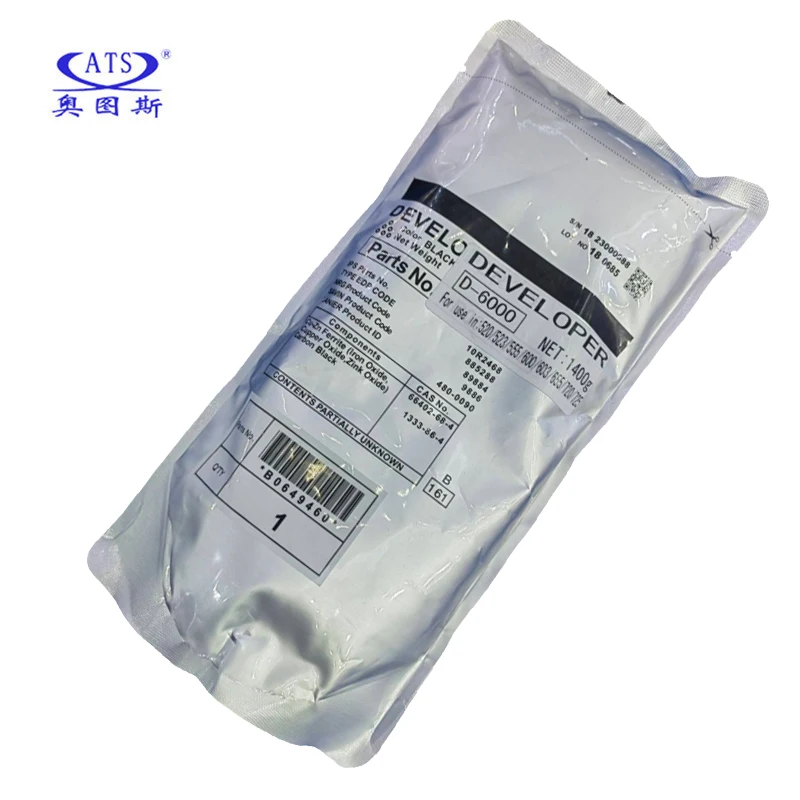 1PC D-6000 Developer Powder For Toshiba 520 523 555 600 603 655 720 725 D6000 Compatible