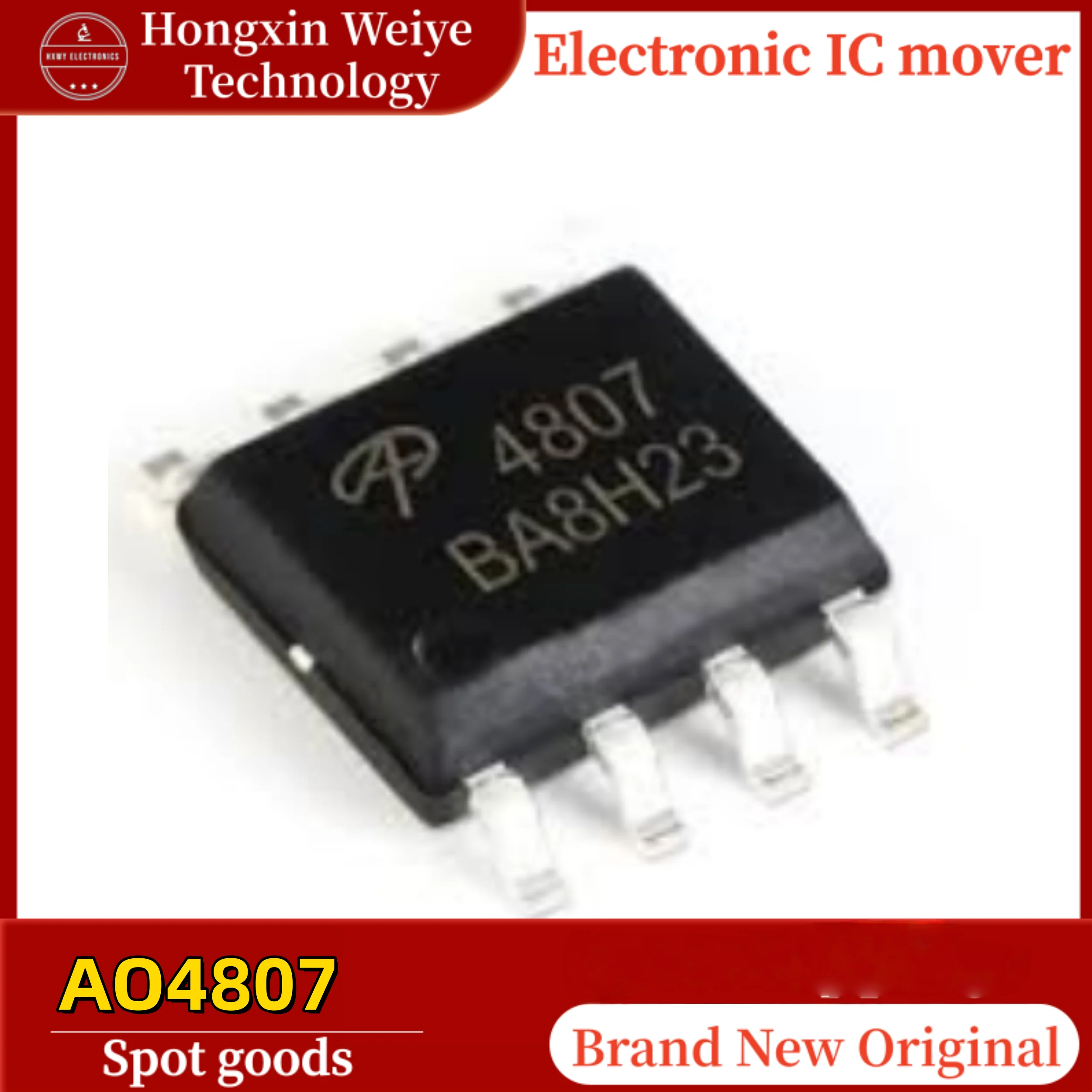 

10/20 PCS AO4807 4807 SOP-8 MOSFET 30V 6A Brand New In Stock