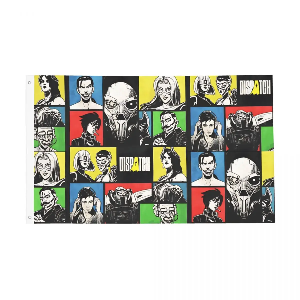 Dispatch Game 2025 Flag Outdoor Banner All Weather Invisigal Waterboy Decoration Durable 60x90 90x150cm Flags