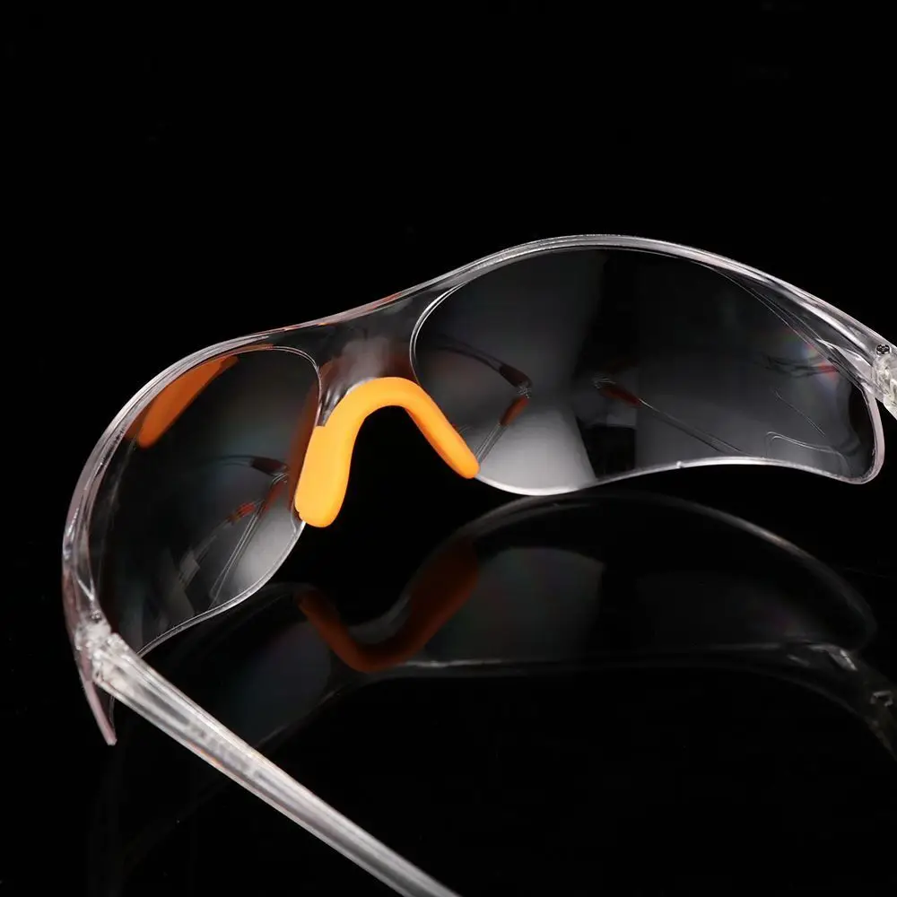 Scratchproof Welding Glasses Clear Safety Goggles Dustproof Windproof Safety Protective Glasses Eye Protection Women Men