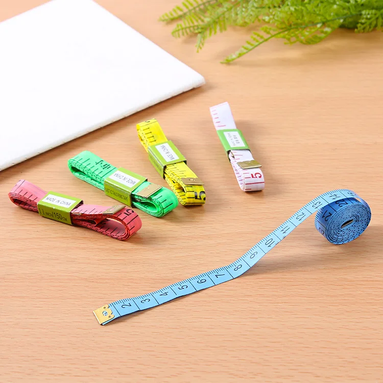 Colour Measuring Tape Ruler for Measuring Bust and Waistline Three Circumference Ruler for Measuring Clothes Cortex Non- C5133