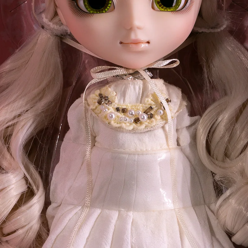 Groefpullip Collectie Pop Nana-Chan Nanachan Witte Kat Meisje P-144 Lengte 310Mm Abs Nieuw In Doos Misschien Hebben Lichte Gebreken