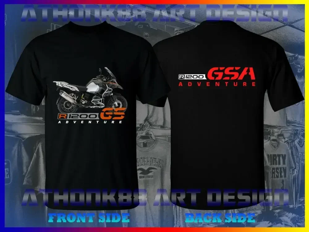 NEW GS Adventure T-SHIRT German Motorcycle Motorrad RALLY R 1250 GS Adventure double side