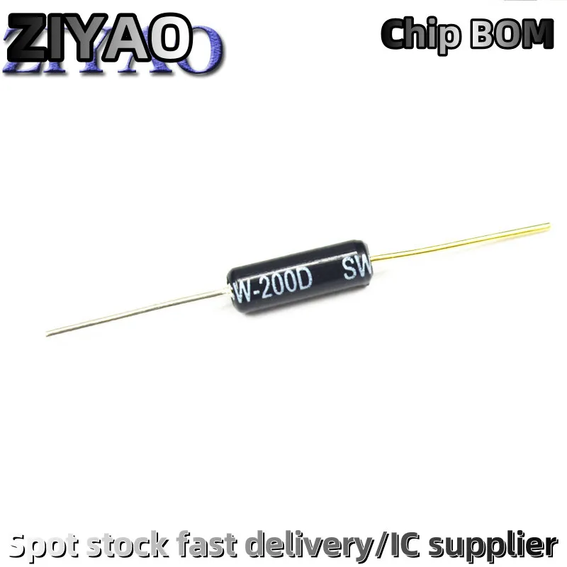 10PCS/LOT Black SW-200D Ball Switch SW200D Tilt Angle Sensor Switch Angle Switch Transducer