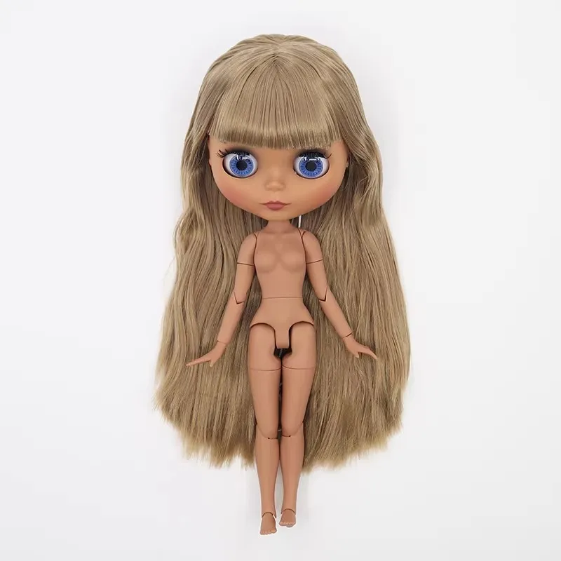 Clearance Sale Cute & Stylish Super Dark Skin Matte Face Articulated Body Perfect Doll Diy Toy Doll  For Cute Fun Girls Gifts