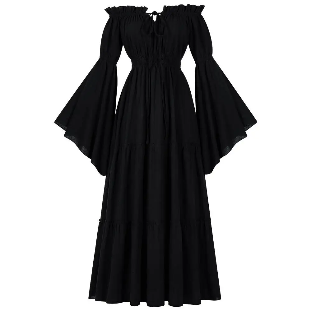 

Long Single Collar Swedi irt Women's Ethnic Stage Costume Traditional Chinese Clothing Summer 2024 Faion Trend