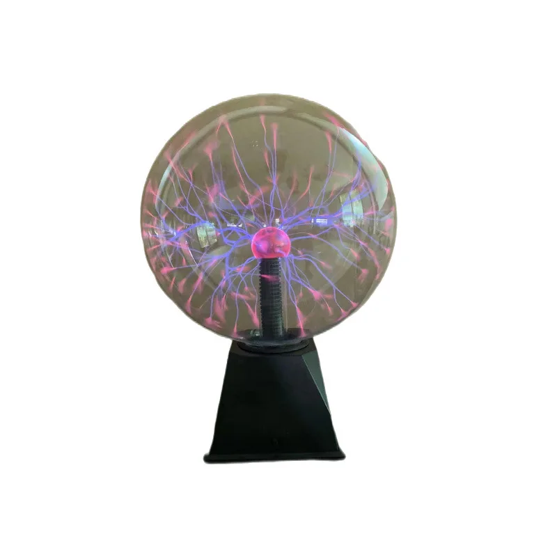 Novelty Touch Sensor Night Light USB Originality Magic โคมไฟตั้งโต๊ะเด็กของขวัญตกแต่งห้องนอนข้างเตียงแก้ว Plasma Ball Lamp