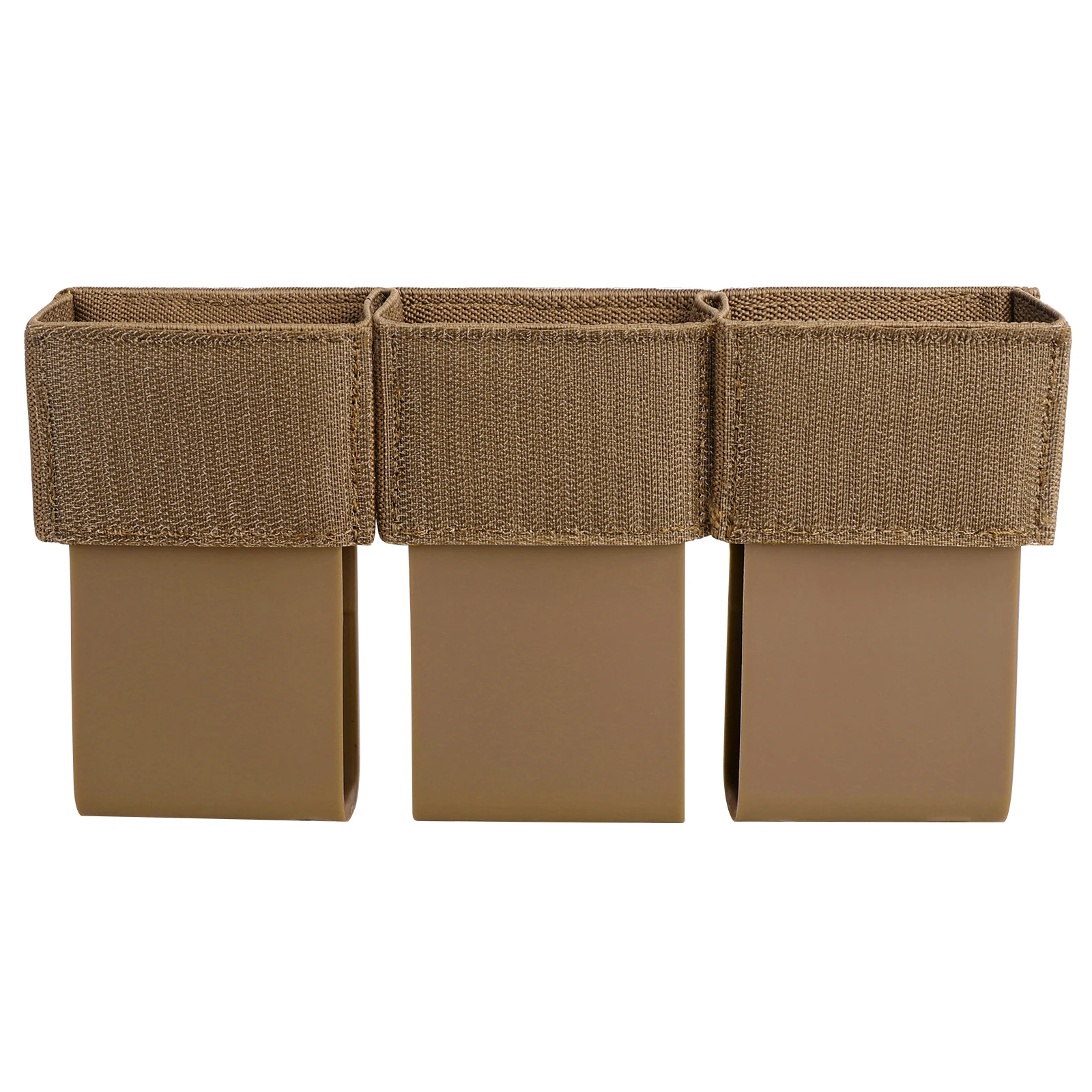 KRYDEX Tactical Elastic Triple Magazine Insert 7.62 5.56mm Mag Pouch For D3CR Chest Rig Plate Carrier Vest Placard Kangaroo