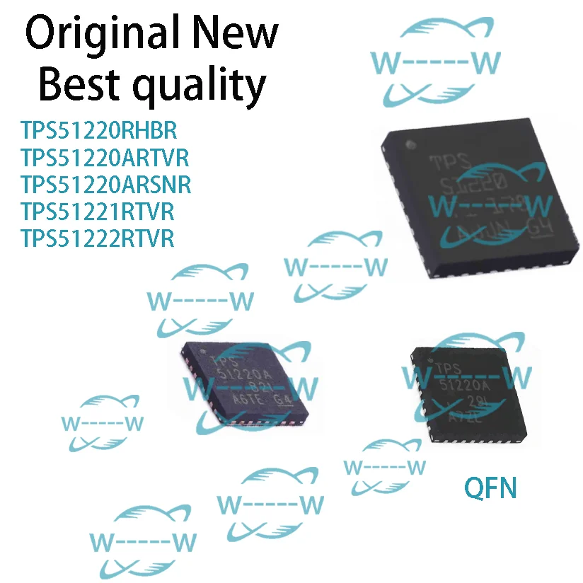 (5-30PCS)NEW TPS51220RHBR TPS51220ARTVR TPS51220ARSNR TPS51221RTVR TPS51222RTVR TPS51220 TPS51220A TPS51221 TPS51222 QFN IC Chip