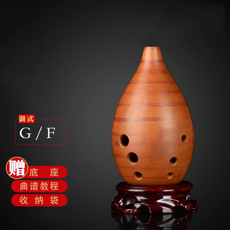 8 Holes 10 Holes Xun Ocarina Flute Music Instrument Good Sound Ancient Instrument For Children Beginner Gift Hand Fired Ceramic