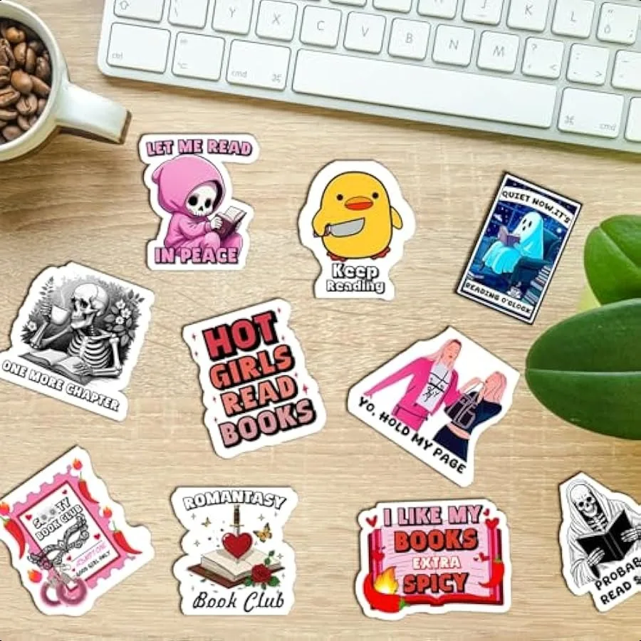 10PC Funny Magnetic Bookmarks Cute Animal and Humor Design DoubleSided Magnetic Bookmarks for Women Men Reading Enthusiasts Tea