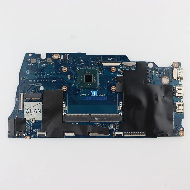 GDM53 LA-L244P Mainboard for Dell Inspiron 15 3510 Laptop Motherboard CPU:N4020 SRET0 CN-0NCXC4 0NCXC4 NCXC4 100% Test OK