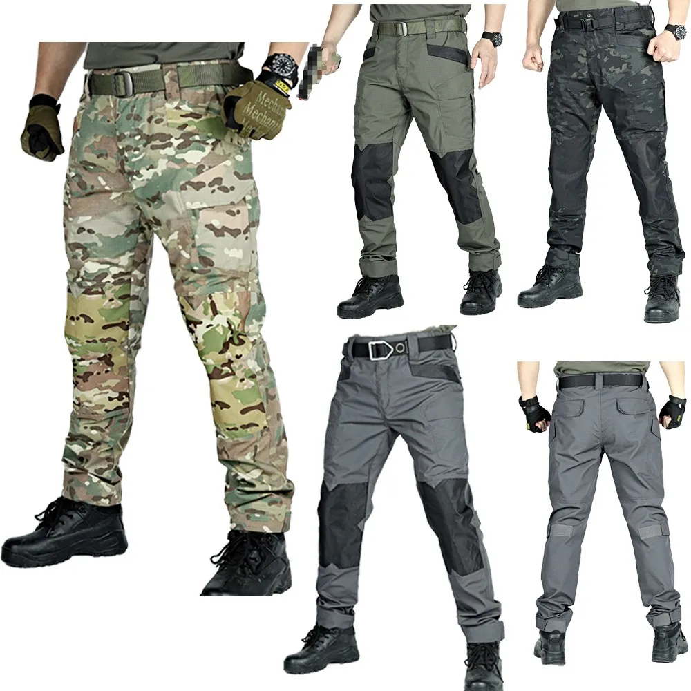 Men Women Military Tactical Camouflage Flexible Concealment Pants Self-defense Stab Proof Chopping Proof Police Fbi Safety Equip