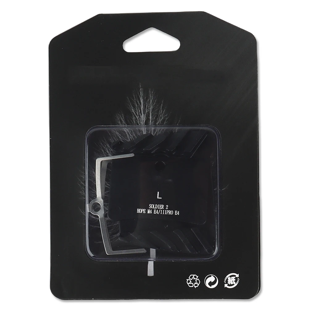 

Aluminium Alloy Back Plate and Copper Composite Brake Pads for 2 For For hope M4 and For For hope E4 4 Piston Caliper