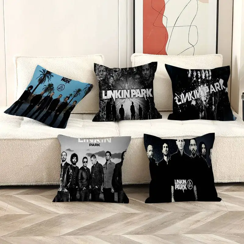 الفرقة L-LinkIn P-PaRk-K غطاء وسادة تصميم غطاء الوسادة ديكور عطلة الديكور