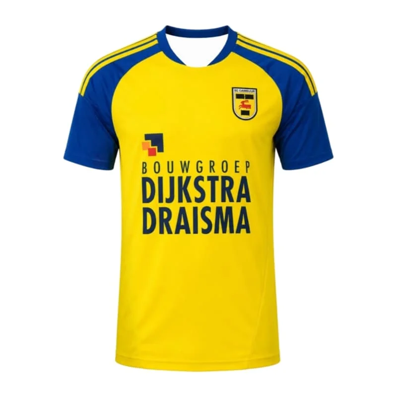 Neues 2026 SC Cambuur Fußball-T-Shirt – Heim- und Auswärtstrikots der Saison 26/27 – Unisex Sport- und Freizeit-Fan-Tops – Familien-Set – Detail 4