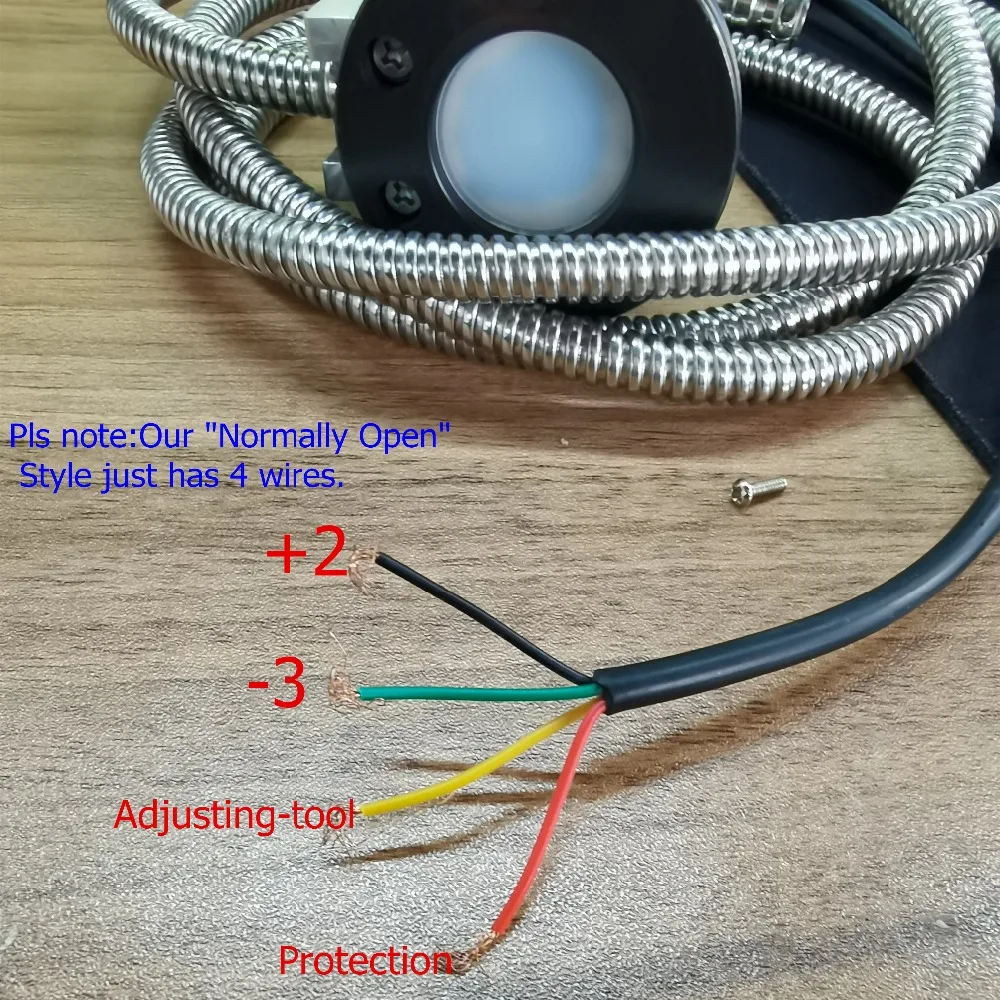 Alat otomatis presisi tinggi Sensor CNC Z, alat Sensor tekan pengaturan alat ukur 4 kabel mesin ukir CNC Router