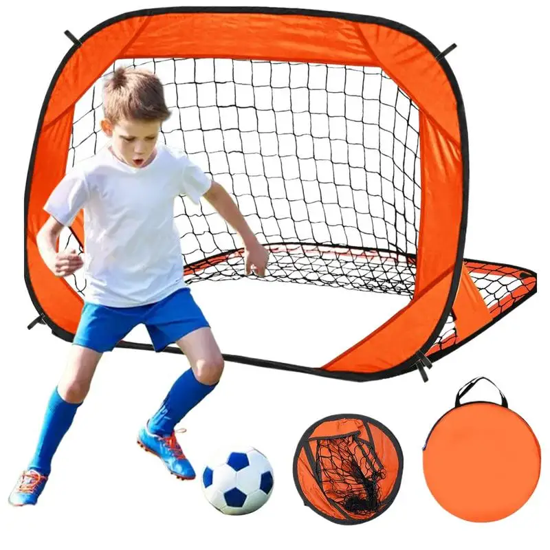 

Foldable Soccer Goal Indoor Outdoor Foldable Soccer Net Versatile Lightweight Easy Assembly Practice Tool for Activities Outdoor