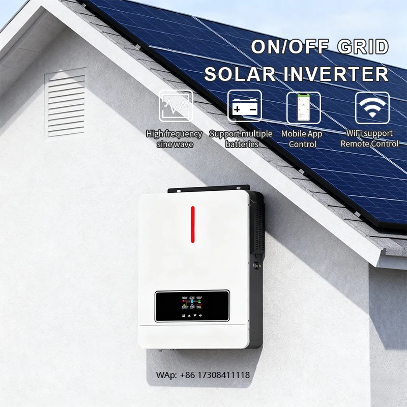 

4Kw 6Kw Dual Output Off on Grid Invertor 48V Hybrid Solar Inverter Pure Sine Wave Solar Inverters With MPPT Controller