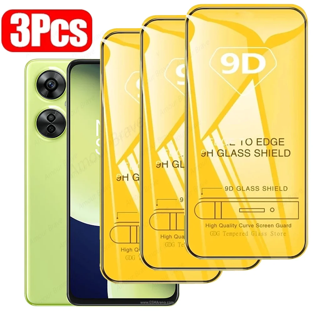 

3PCS 9D Tempered Glass For OnePlus Nord CE 3 2 Lite N30 N20 N10 SE Screen Protector For Oneplus 9RT 9 9R 8T 10T Pro Ace 2 Glass