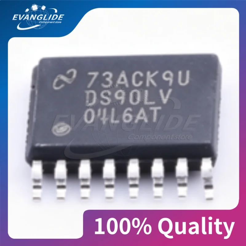 2 PCS/LOT BRAND NEW DS90LV048ATMTC NOPB TSSOP-16 DS90LV048AT Mark