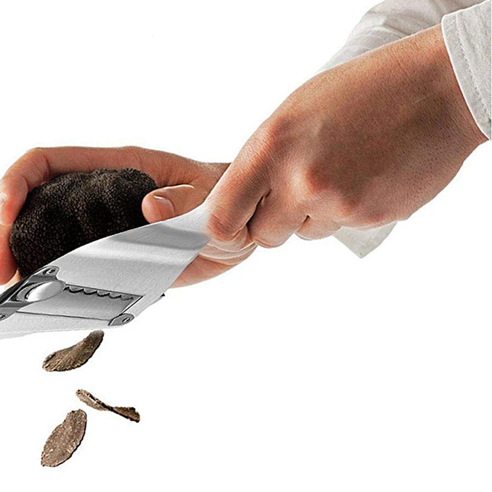 

Truffle Shaver Cheese Slicer Kitchen Gadget Heavy Duty Stainless Steel Handheld Plane Rust Proof Long Term Use