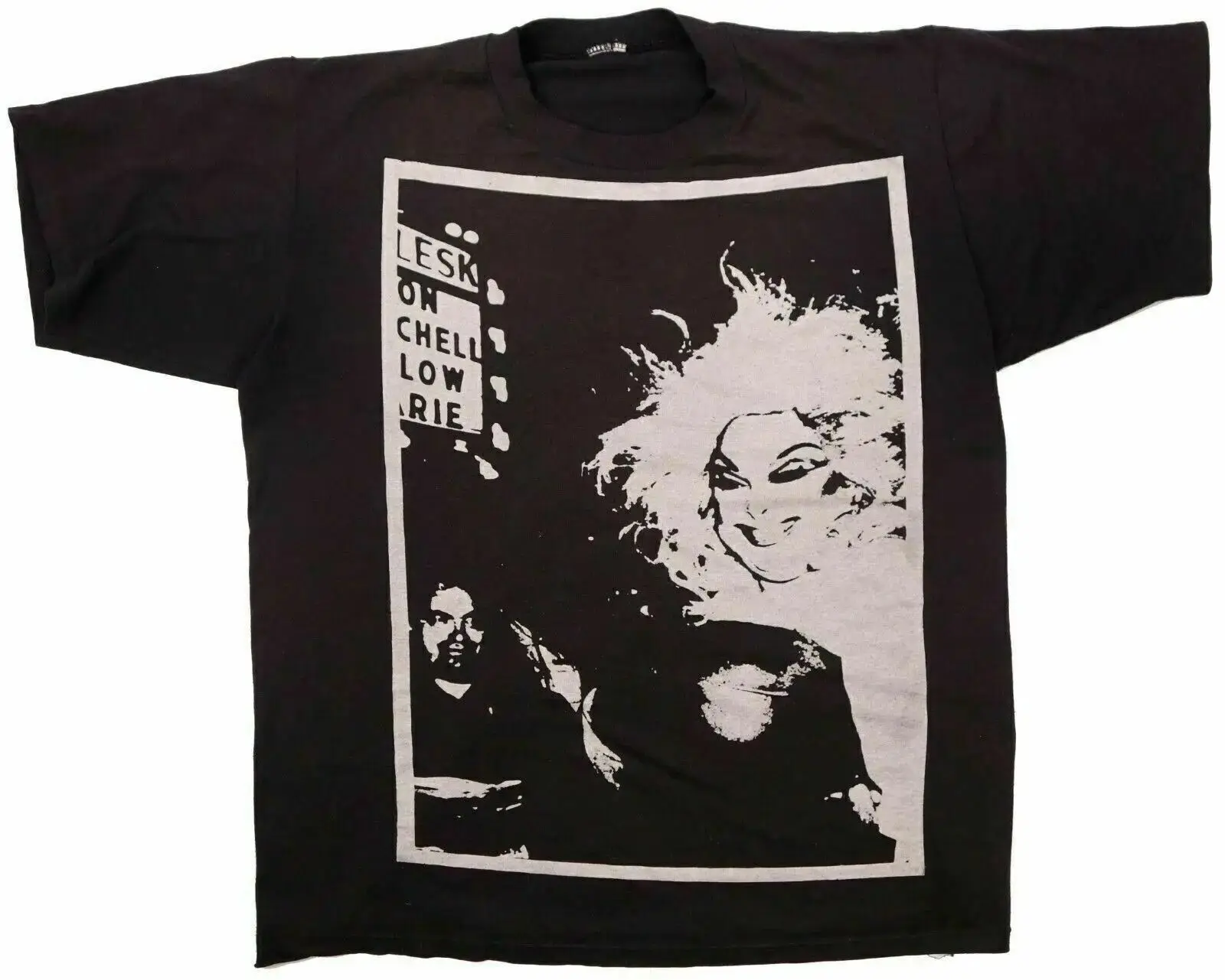 Y2k Vintage T-shirt Divine1980S John Waters Pink Flamingos Desperate Living MovieCasual Print Harajuku Loose T-shirts Unisex
